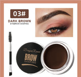 Eyebrow shaping and colouring cream waterproo