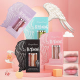 Three sets of lip oil lip glass lip moisturizing moisturizing toot lip transparent lip gloss base wing set