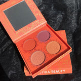 Sunflower four color rouge powder Blusher high gloss repair palette