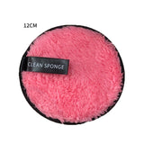 lazy makeup remove facial cleaning puff
