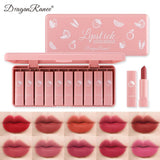 10 small sample pink Cute Mini lipstick gift box