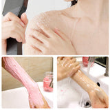 Peach/Milk Candy Shower Scrub Ball Full Body Cleansing Whitening Scrub Available Exfoliating Chicken Skin Hair Follicles