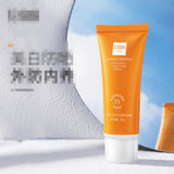 Whitening freckle protective sunscreen