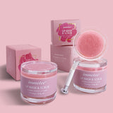 Double effect lip mask and scrub