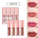 Crystal jelly lip gloss shiny clear mirror moisturizing lip gloss