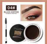 Eyebrow shaping and colouring cream waterproo