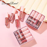 Crystal jelly lip gloss shiny clear mirror moisturizing lip gloss