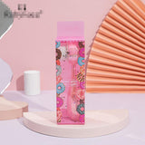 Double-headed silica gel fiber cleansing brush