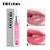 temperature control color changing lip gloss moisturizing moisturizing pearl fine shimmer