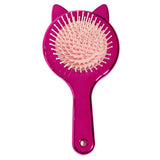 [3 credit] Cat ear hair massage comb brush with mirror on the back