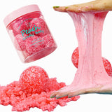 Peach/Milk Candy Shower Scrub Ball Full Body Cleansing Whitening Scrub Available Exfoliating Chicken Skin Hair Follicles
