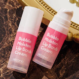 Bubble moisten lip scrub cream