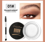 Eyebrow shaping and colouring cream waterproo