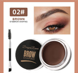 Eyebrow shaping and colouring cream waterproo